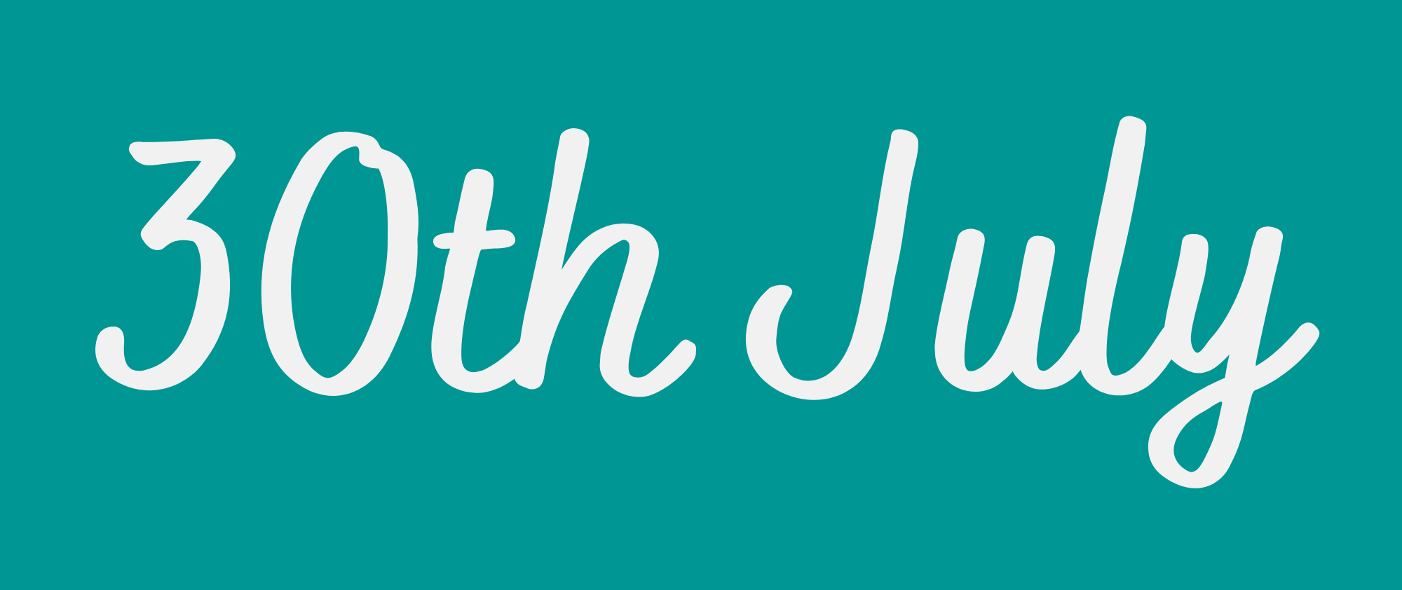30th July