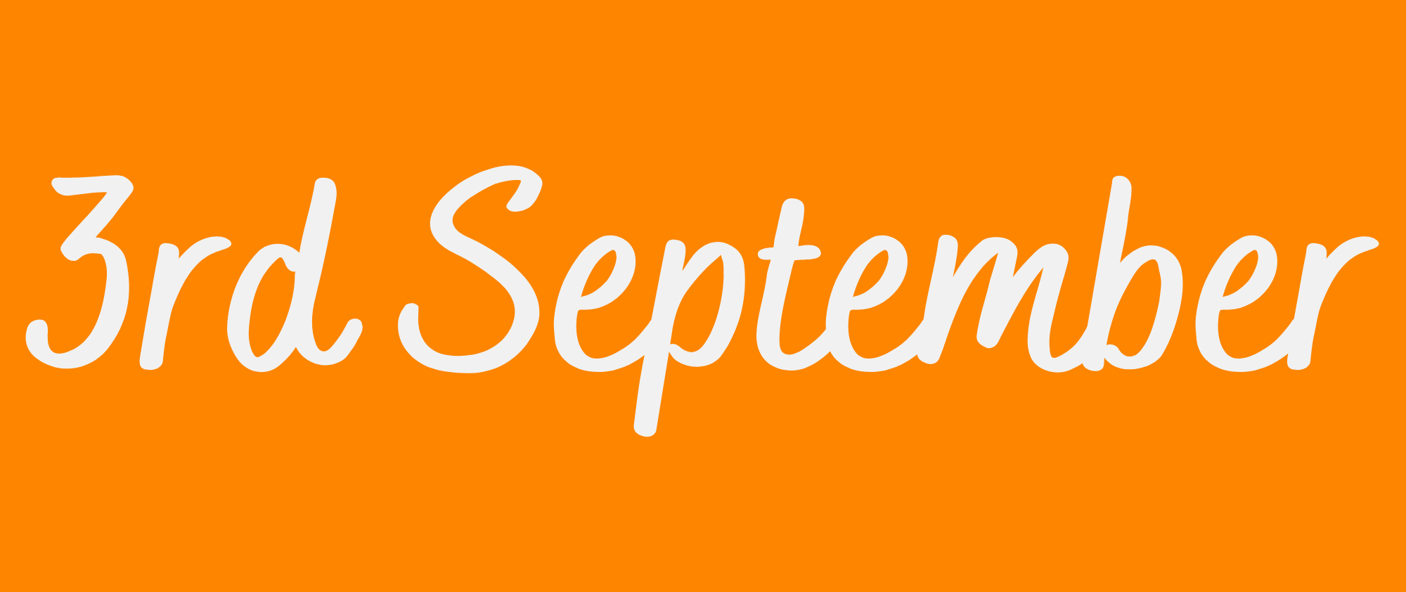 3rd September (1)